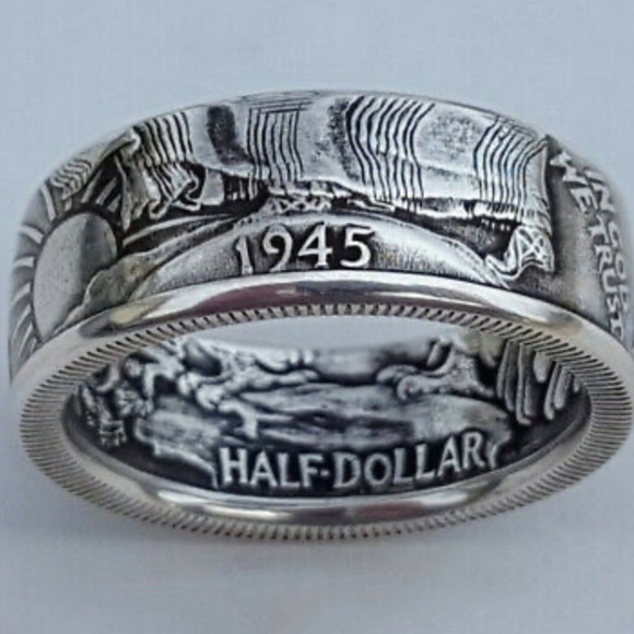 NEW Silver Plated Men’s Ring - Picture 4 of 4